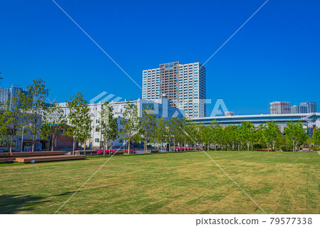 [Tokyo cityscape] Ariake Garden area 79577338