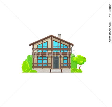 House exterior,wooden home residential building House exterior,wooden home residential building 79578084