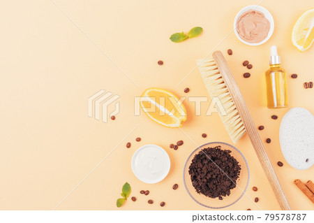 Anti-cellulite and exfoliating procedures at home 79578787