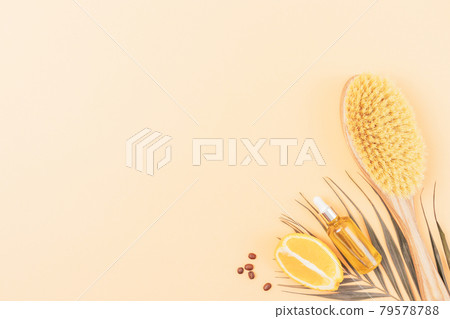 Dry brushing set with massage brush made of cactus fibers Dry brushing set with massage brush made of cactus fibers 79578788