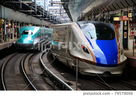 To Shinkansen E7 series, Kanazawa ... Hokuriku Shinkansen, Tokyo Station To Shinkansen E7 series, Kanazawa ... Hokuriku Shinkansen, Tokyo Station 79579098