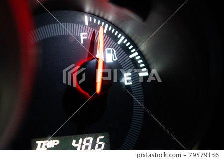 Sports car fuel gauge 79579136