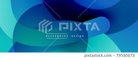 Abstract overlapping lines and circles geometric background with gradient colors Abstract overlapping lines and circles geometric background with gradient colors 79580878