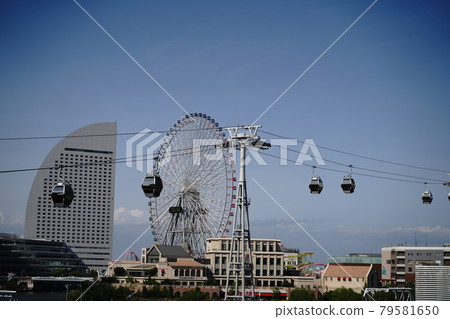 Yokohama Air Cabin Ferris Wheel Sky Yokohama Minatomirai Gondola Yokohama Air Cabin Ferris Wheel Sky Yokohama Minatomirai Gondola 79581650
