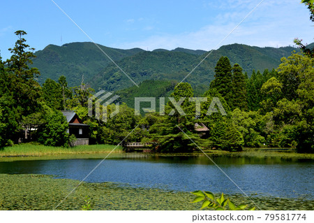 八女市星野池之山露營地 阿蘇池湖畔的風景 79581774
