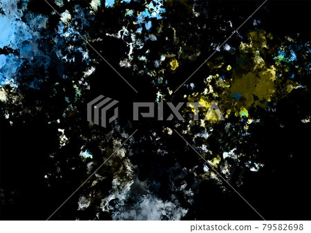 在黑暗中發光的五顏六色的奇妙的閃光寶石紋理背景 79582698
