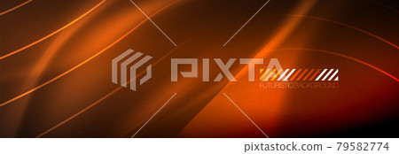 Neon dynamic beams vector abstract wallpaper background. Wallpaper background, design templates for business or technology presentations, internet posters or web brochure covers 79582774