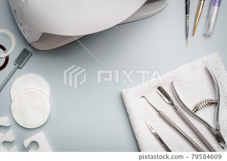 Set of manicure tools Set of manicure tools 79584609