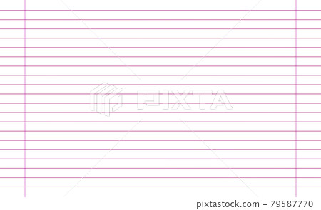 Grid paper. Abstract striped background with color horizontal lines. Geometric pattern for school, wallpaper, textures, notebook. Lined paper blank isolated on transparent background 79587770