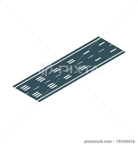 Takeoff Runway Icon 79589458