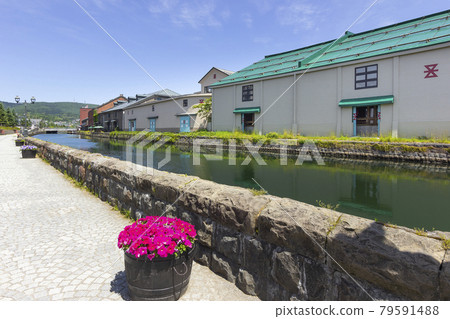 2021, Otaru Canal in early summer 79591488