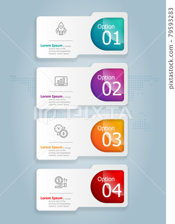 abstract tab bar vertical infographics presentation abstract tab bar vertical infographics presentation 79593283