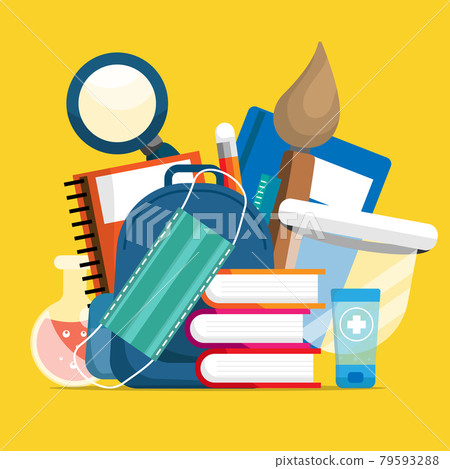 back to school in new normal life back to school in new normal life 79593288