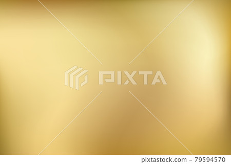 Golden background. Abstract light gold metal gradient. Vector blurred illustration. 79594570
