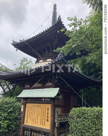 It is the second treasure tower of Sayama Fudoson in Tokorozawa City. 79598096