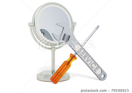 Service and repair of LED Illuminated makeup table top mirror with magnifying Service and repair of LED Illuminated makeup table top mirror with magnifying 79598923