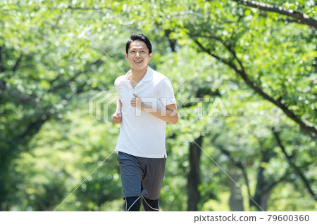 Jogging male middle 79600360
