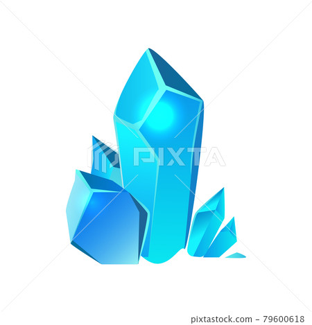 Cartoon Crystals Illustration Cartoon Crystals Illustration 79600618