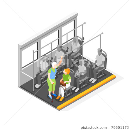 Place To Elderly Composition 79601173