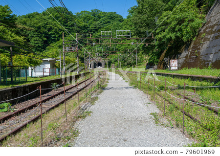 Scenery around Kumanotaira Station Apt Road Early summer scenery Annaka City 79601969