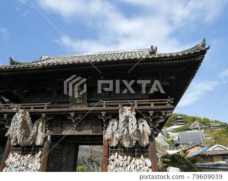 Sanmon of Saikokuji Temple (Onomichi City, Hiroshima Prefecture) Sanmon of Saikokuji Temple (Onomichi City, Hiroshima Prefecture) 79609039