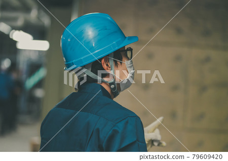 Printing factory boiler room 79609420