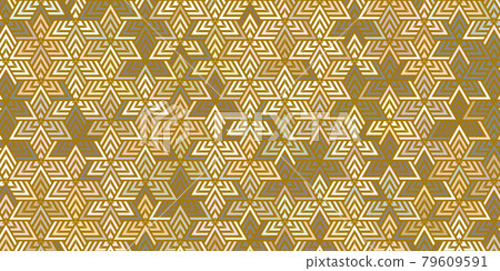 Abstract geometric background design modern seamless pattern with stripes triangles shape 79609591