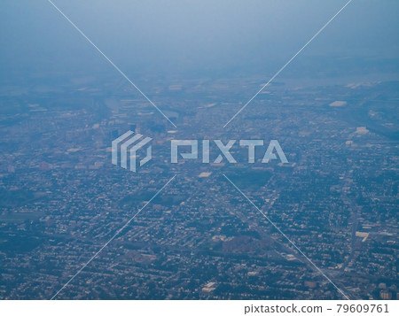 Aerial view of the New Jersey cityscape Aerial view of the New Jersey cityscape 79609761