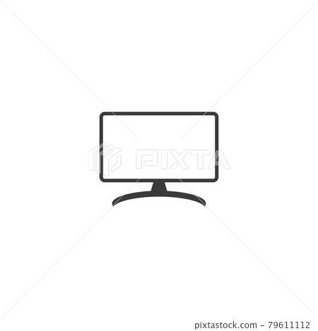 Monitor computer icon Monitor computer icon 79611112