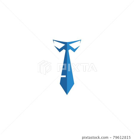 Tie tuxedo logo illustration 79612815