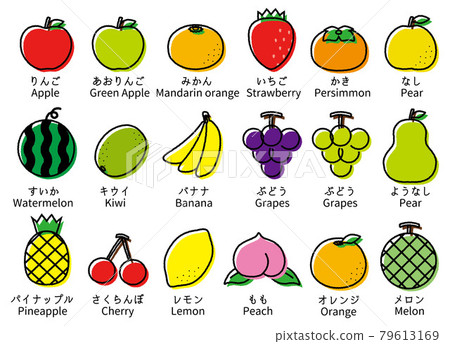 水果套裝（變色） 79613169