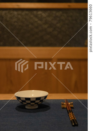Japanese tableware Japanese rice style rice serving 79613660