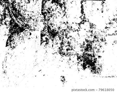 Black and white grunge. Distress overlay texture. Abstract surface dust and rough dirty wall background concept.  Distress illustration simply place over object to create grunge effect. Vector EPS10. 79618050