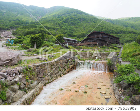 Hokkein Onsen Sanso in early summer, quietly standing in a bogatsuru, Mr. Oaza Ari, Kujumachi, Taketa City, Oita Prefecture Hokkein Onsen Sanso in early summer, quietly standing in a bogatsuru, Mr. Oaza Ari, Kujumachi, Taketa City, Oita Prefecture 79618902