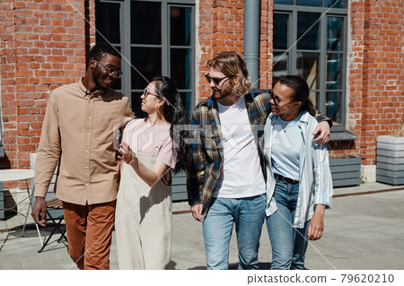 Young People in Summer City Young People in Summer City 79620210