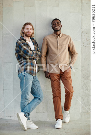 Two Modern Young Men Minimal Two Modern Young Men Minimal 79620211
