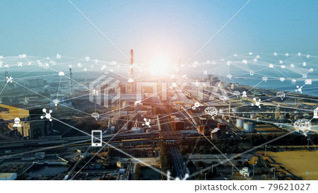 Factory and network Factory and network 79621027