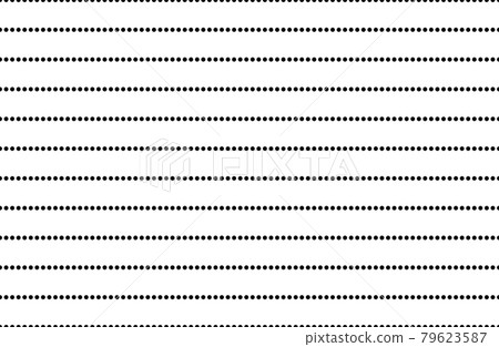 Vintage black and white polka dot pattern background. Design element for background, posters, cards, wallpapers, backdrops, panels - Vector illustration 79623587