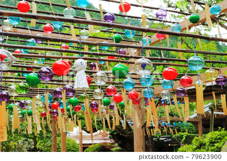 Shojuin Wind Chime Festival, Ujitawara Town, Kyoto Shojuin Wind Chime Festival, Ujitawara Town, Kyoto 79623900