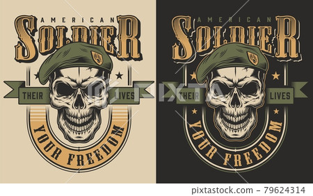 Skull t-shirt print concept Skull t-shirt print concept 79624314