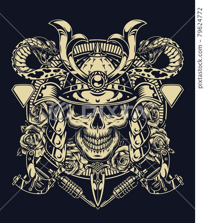 Monochrome tattoo concept 79624772