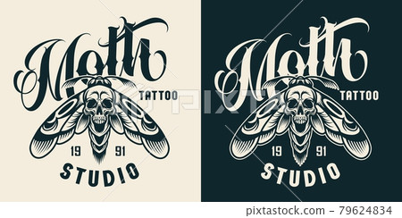 Vintage tattoo studio badge Vintage tattoo studio badge 79624834
