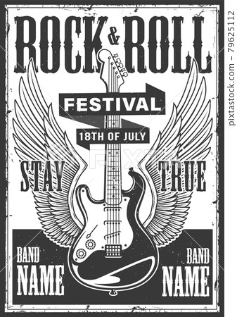 Rock and roll poster Rock and roll poster 79625112