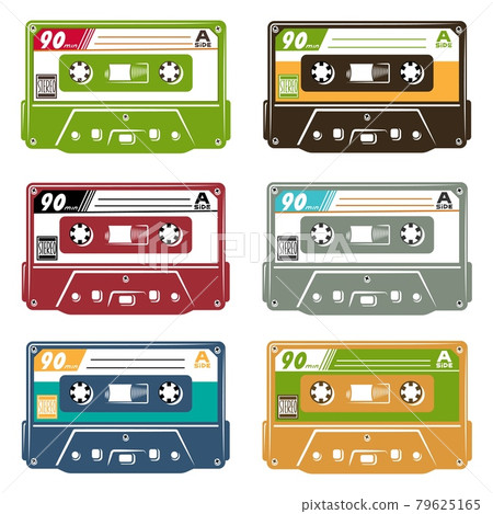 Set of tape cassette Set of tape cassette 79625165