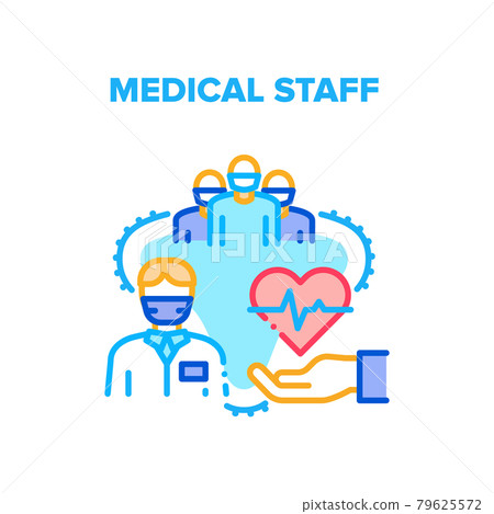 Medical Staff Consultation Vector Concept Color Medical Staff Consultation Vector Concept Color 79625572