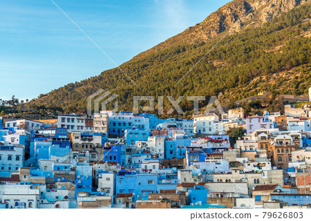 Chefchaouen blue city in Morocco Chefchaouen blue city in Morocco 79626803
