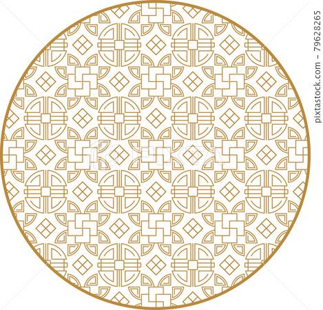 Chinese decoration elements. Frame, border or tiles with patterns. Chinese decoration elements. Frame, border or tiles with patterns. 79628265