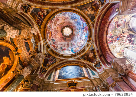 Sant Ignazio church, Rome, Italy Sant Ignazio church, Rome, Italy 79628934