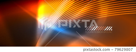 Neon dynamic beams vector abstract wallpaper background. Wallpaper background, design templates for business or technology presentations, internet posters or web brochure covers Neon dynamic beams vector abstract wallpaper background. Wallpaper background, design templates for business or technology presentations, internet posters or web brochure covers 79629807