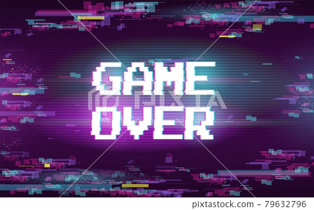 Concept illustration with glitch effect 79632796